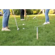 Set croquet, Everestus, 22FEB0809, 78x17x1 cm, Lemn, Maro