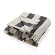   Prosop de plaja, 2401E16429, Ukiyo, 180x100x1 cm, Bumbac, Gri anthracite