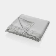 Prosop de plaja 2401E16427, Ukiyo, 180x100x1 cm, Bumbac, Gri