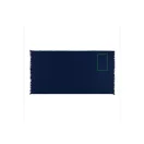 Prosop de plaja 2401E16428, Ukiyo, 180x100x1 cm, Bumbac, Albastru navy