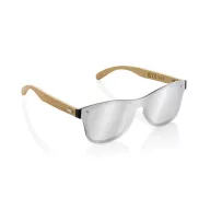   Ochelari de soare UV400, 2509E17280, Everestus, 14.5x4.8x3.2 cm, Policarbonat, Bambus, Maro