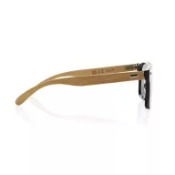   Ochelari de soare UV400, 2509E17280, Everestus, 14.5x4.8x3.2 cm, Policarbonat, Bambus, Maro
