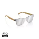 Ochelari de soare UV400, 2509E17280, Everestus, 14.5x4.8x3.2 cm, Policarbonat, Bambus, Maro
