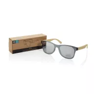   Ochelari de soare UV400, 2509E17280, Everestus, 14.5x4.8x3.2 cm, Policarbonat, Bambus, Maro