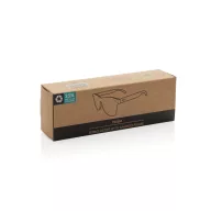   Ochelari de soare UV400, 2509E17280, Everestus, 14.5x4.8x3.2 cm, Policarbonat, Bambus, Maro