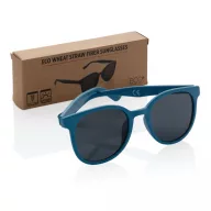   Ochelari de soare din materiale ecologice, Everestus, OSSG048, plastic, albastru