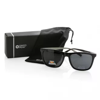   Ochelari de soare, Swiss Peak, 42FEB230124, 13.9x14.6x5 cm, RPC, Negru