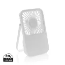 Ventilator reincarcabil pentru birou, Everestus, 2601E14706, 17x10x2 cm, ABS, Alb