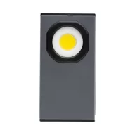   Lanterna de buzunar reincarcabila usb, 2401E16221, GearX, 10.6x5.5x1.4 cm, ABS, Gri