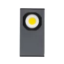 Lanterna de buzunar reincarcabila usb, 2401E16221, GearX, 10.6x5.5x1.4 cm, ABS, Gri