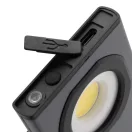 Lanterna de buzunar reincarcabila usb, 2401E16221, GearX, 10.6x5.5x1.4 cm, ABS, Gri