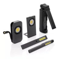   Lanterna de buzunar reincarcabila usb, 2401E16221, GearX, 10.6x5.5x1.4 cm, ABS, Gri