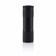 Lanterna cu 9 leduri albe, Everestus, QO, aluminiu, negru