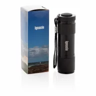 Lanterna cu 9 leduri albe, Everestus, QO, aluminiu, negru