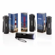 Lanterna cu 9 leduri albe, Everestus, QO, aluminiu, negru
