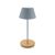 Lampa reincarcabila usb, 2401E16330, Everestus, 24.1xØ11.9 cm, ABS, Bambus, Alb