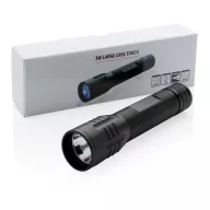 Lanterna mare 3W, Everestus, CE, aluminiu, negru