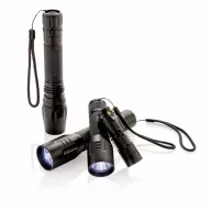 Lanterna mare 3W, Everestus, CE, aluminiu, negru