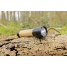 Lanterna reincarcabila usb 1W, 2401E16286, Everestus, 3.3x3.3x11.2 cm, ABS, Bambus, Negru
