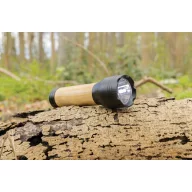   Lanterna reincarcabila usb 1W, 2401E16286, Everestus, 3.3x3.3x11.2 cm, ABS, Bambus, Negru