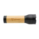 Lanterna reincarcabila usb 3W, 2401E16287, Everestus, 4.2x4.2x13.3 cm, ABS, Bambus, Negru