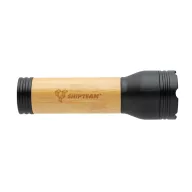   Lanterna reincarcabila usb 3W, 2401E16287, Everestus, 4.2x4.2x13.3 cm, ABS, Bambus, Negru