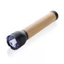 Lanterna reincarcabila usb 5W, 2401E16288, Everestus, 4.2x4.2x19.5 cm, ABS, Bambus, Negru