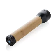   Lanterna reincarcabila usb 5W, 2401E16288, Everestus, 4.2x4.2x19.5 cm, ABS, Bambus, Negru