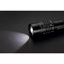 Lanterna usb reincarcabila, GearX, 22FEB1409, 19.5x8x3.4xØ 3.4 cm, Aluminiu, Negru