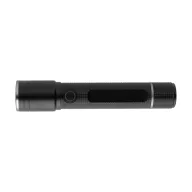   Lanterna reincarcabila usb 3W, 2401E16220, GearX, 12.5xØ2.5 cm, Aluminiu, Policarbonat, Negru