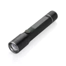 Lanterna reincarcabila usb 3W, 2401E16220, GearX, 12.5xØ2.5 cm, Aluminiu, Policarbonat, Negru