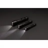   Lanterna reincarcabila usb 10W, 2401E16219, GearX, 15.7xØ3.4 cm, Aluminiu, Policarbonat, Negru