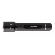   Lanterna reincarcabila usb 10W, 2401E16219, GearX, 15.7xØ3.4 cm, Aluminiu, Policarbonat, Negru
