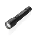 Lanterna reincarcabila usb 10W, 2401E16219, GearX, 15.7xØ3.4 cm, Aluminiu, Policarbonat, Negru