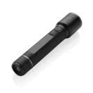 Lanterna reincarcabila usb 10W, 2401E16219, GearX, 15.7xØ3.4 cm, Aluminiu, Policarbonat, Negru