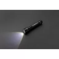   Lanterna reincarcabila usb 10W, 2401E16219, GearX, 15.7xØ3.4 cm, Aluminiu, Policarbonat, Negru