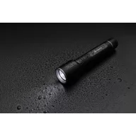   Lanterna reincarcabila usb 10W, 2401E16219, GearX, 15.7xØ3.4 cm, Aluminiu, Policarbonat, Negru