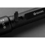   Lanterna reincarcabila usb 10W, 2401E16219, GearX, 15.7xØ3.4 cm, Aluminiu, Policarbonat, Negru