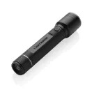 Lanterna reincarcabila usb 10W, 2401E16219, GearX, 15.7xØ3.4 cm, Aluminiu, Policarbonat, Negru