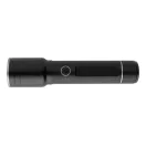 Lanterna reincarcabila usb 10W, 2401E16333, GearX, 19.1xØ4.4 cm, Aluminiu, Policarbonat, Negru