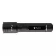   Lanterna reincarcabila usb 10W, 2401E16333, GearX, 19.1xØ4.4 cm, Aluminiu, Policarbonat, Negru