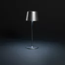 Lampa de birou, 2410E24879, Everestus, 8.7 x 8.7 x 25 cm, ABS, Argintiu