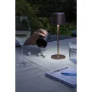 Lampa de birou, 2410E24878, Everestus, 8.7 x 8.7 x 25 cm, ABS, Maro bronz