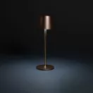 Lampa de birou, 2410E24878, Everestus, 8.7 x 8.7 x 25 cm, ABS, Maro bronz