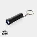Breloc cu lanterna, 2502E15130, Everestus, 6 x 1.8 x 1.8 cm, Aluminiu, Negru