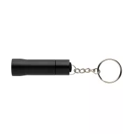   Breloc cu lanterna, 2502E15130, Everestus, 6 x 1.8 x 1.8 cm, Aluminiu, Negru