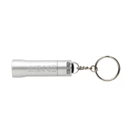   Breloc cu lanterna, 2502E15134, Everestus, 6 x 1.8 x 1.8 cm, Aluminiu, Argintiu, Gri