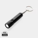 Breloc cu lanterna, 2502E15135, GearX, 7.2 x 1.7 x 1.7 cm, Aluminiu, Negru