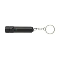  Breloc cu lanterna, 2502E15135, GearX, 7.2 x 1.7 x 1.7 cm, Aluminiu, Negru
