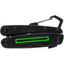 Cleste multifunctional, 2502E14438, GearX, 7.5 x 3.7 x 1.8 cm, Otel, Negru